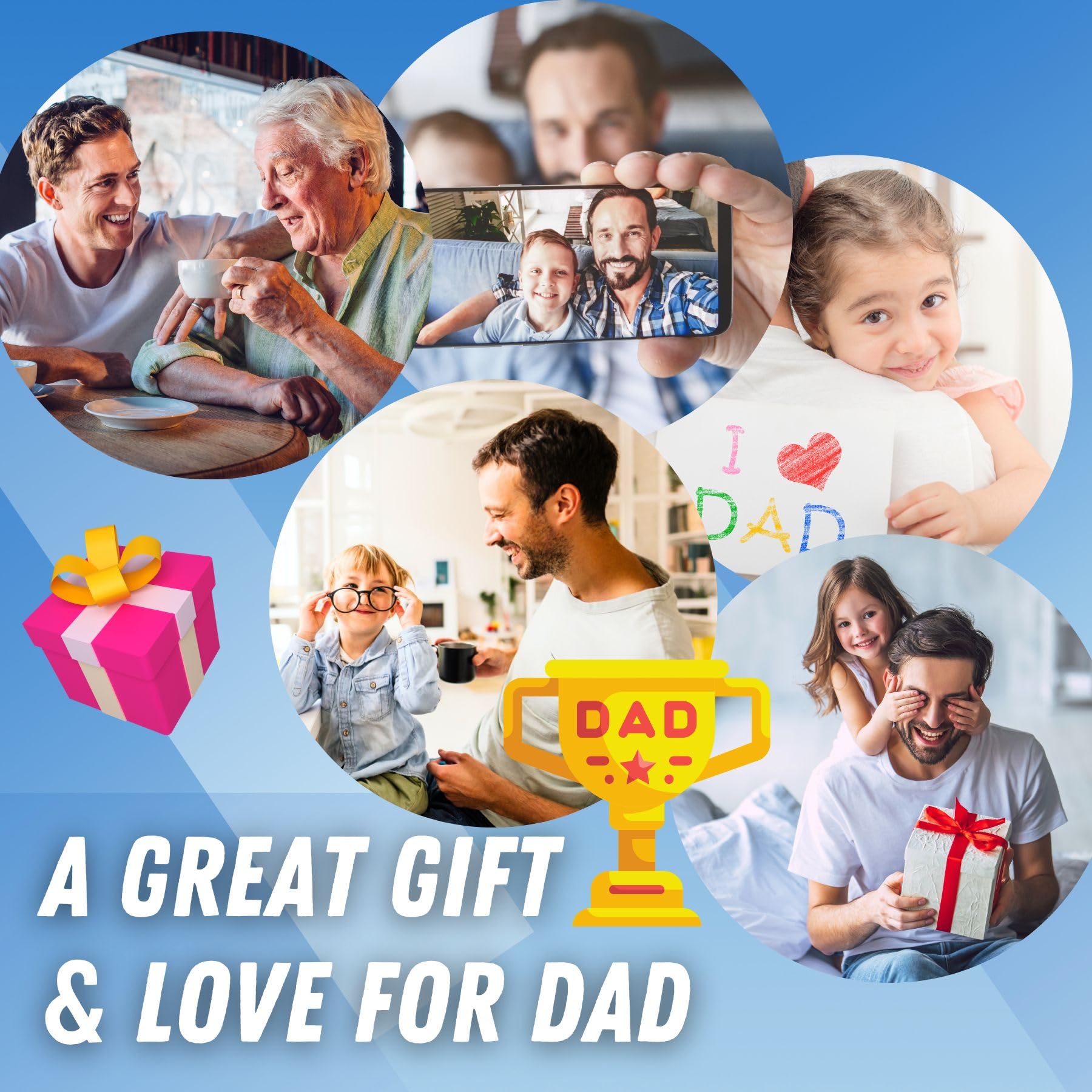 Onebttl New Dad Gifts 2025 Tumbler, Dad to be, 1st First Father's
