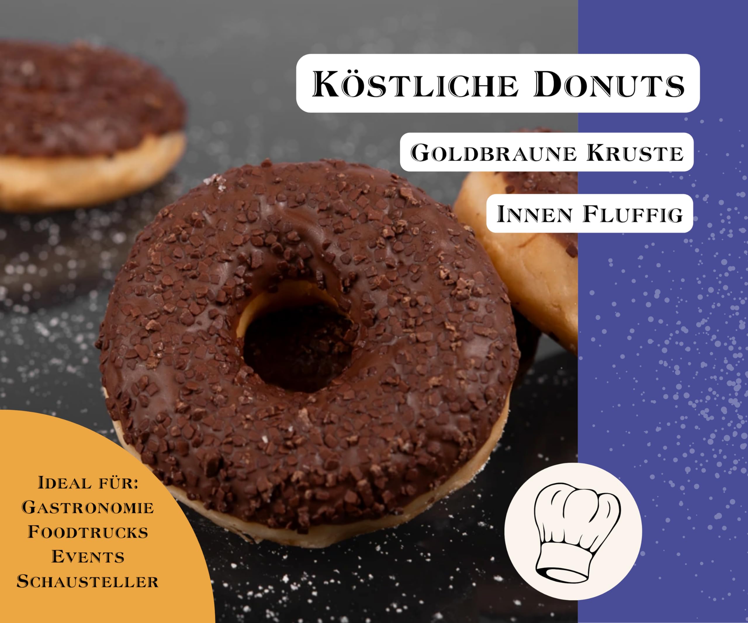BEST BACK Donut Backmischung 5 kg Großpackung
