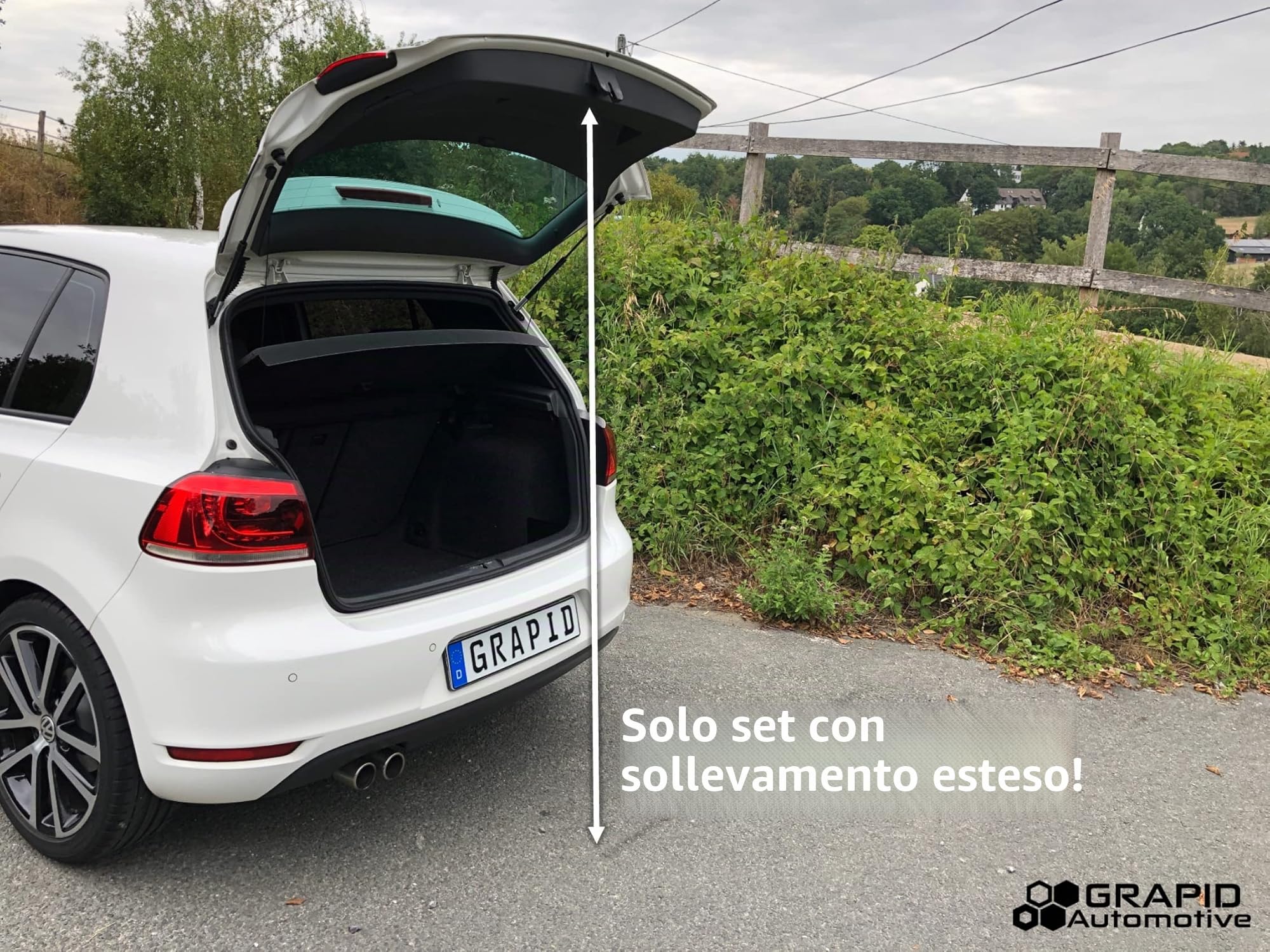 Kit per installazione portellone posteriore automatico con telecomando