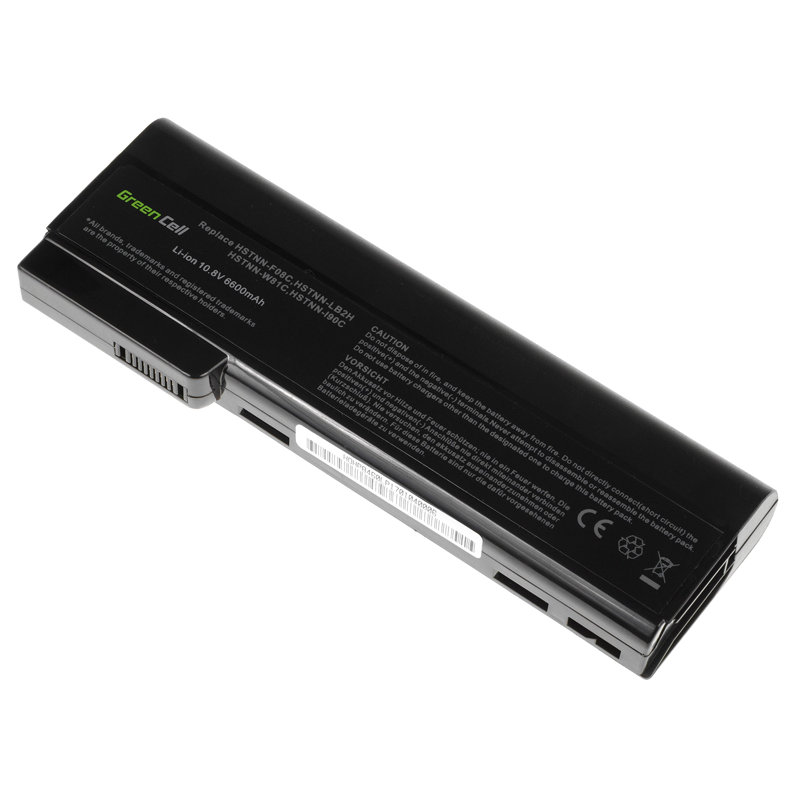 Green Cell Laptop Akku CC06 CC06051 CC06055 CC06062 CC06X für HP 6360t 8460p 8460w 8470p 8470w 8560p 8570p mt40 6360b 6360p 6460b 6465b 6470b 6475b 6560b 6565b 6570b