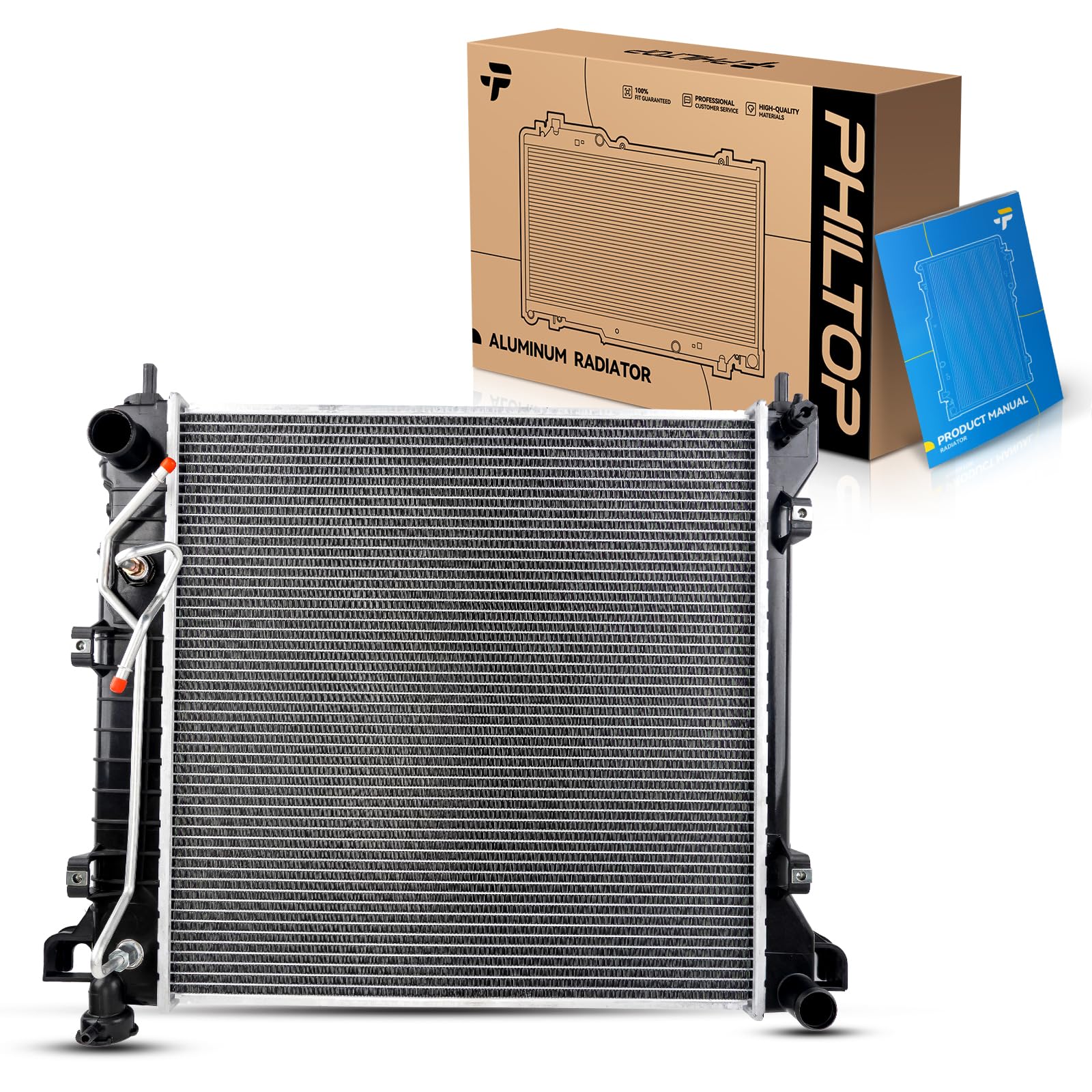 PHILTOP CU1905 Automotive Car Radiators Core Width 22-7/16 "