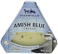 Algopix Similar Product 19 - Salemville Amish Blue Cheese Wedge, 4 oz