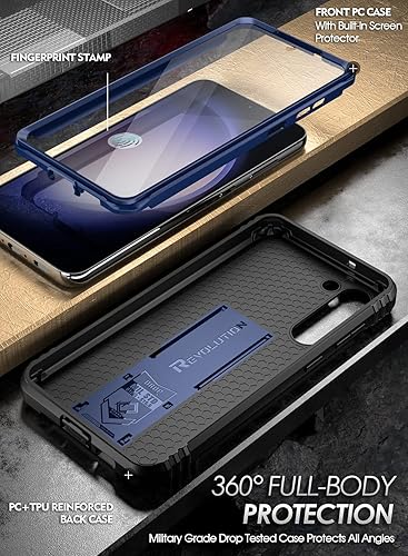 Miniatura 2 de Poetic Revolution - Funda para Samsung Galaxy S23 Plus 5G de 67 pulgadas 2023 protector de pantalla integrado que funciona con identificación de