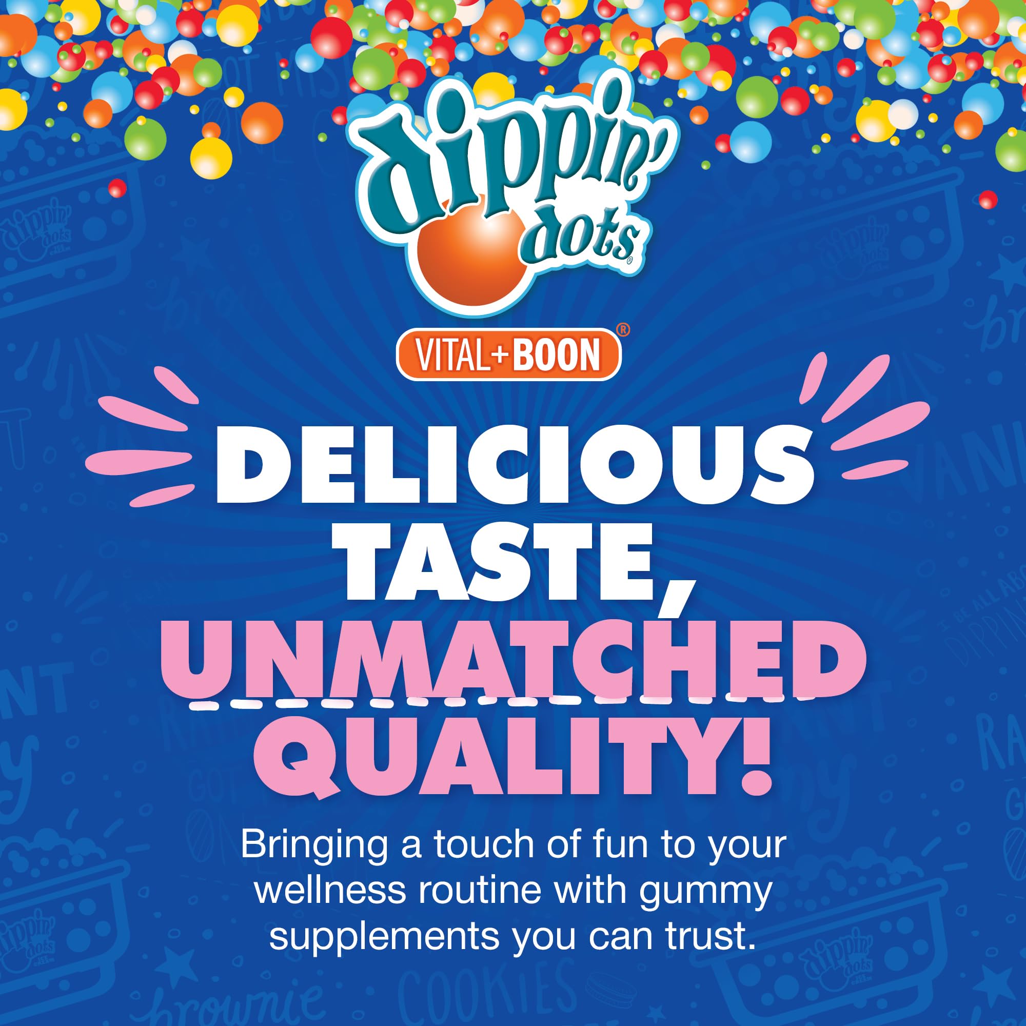 Dippin' Dots Kids Melatonin Gummies, Natural Sleep Aid, 2.5mg (60 Ct) — Amazon image 9