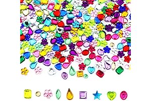 900 PCS Assorted Gemstones for Limitless Crafting Adventures