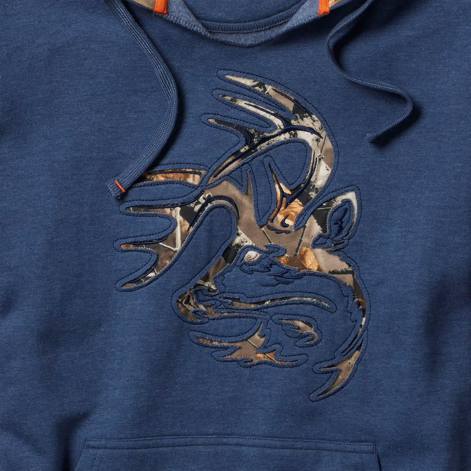 Legendary Whitetails Men’s Camo Hoodie Midweight V-Neck Design Pullover Sweatshirt - Image 4