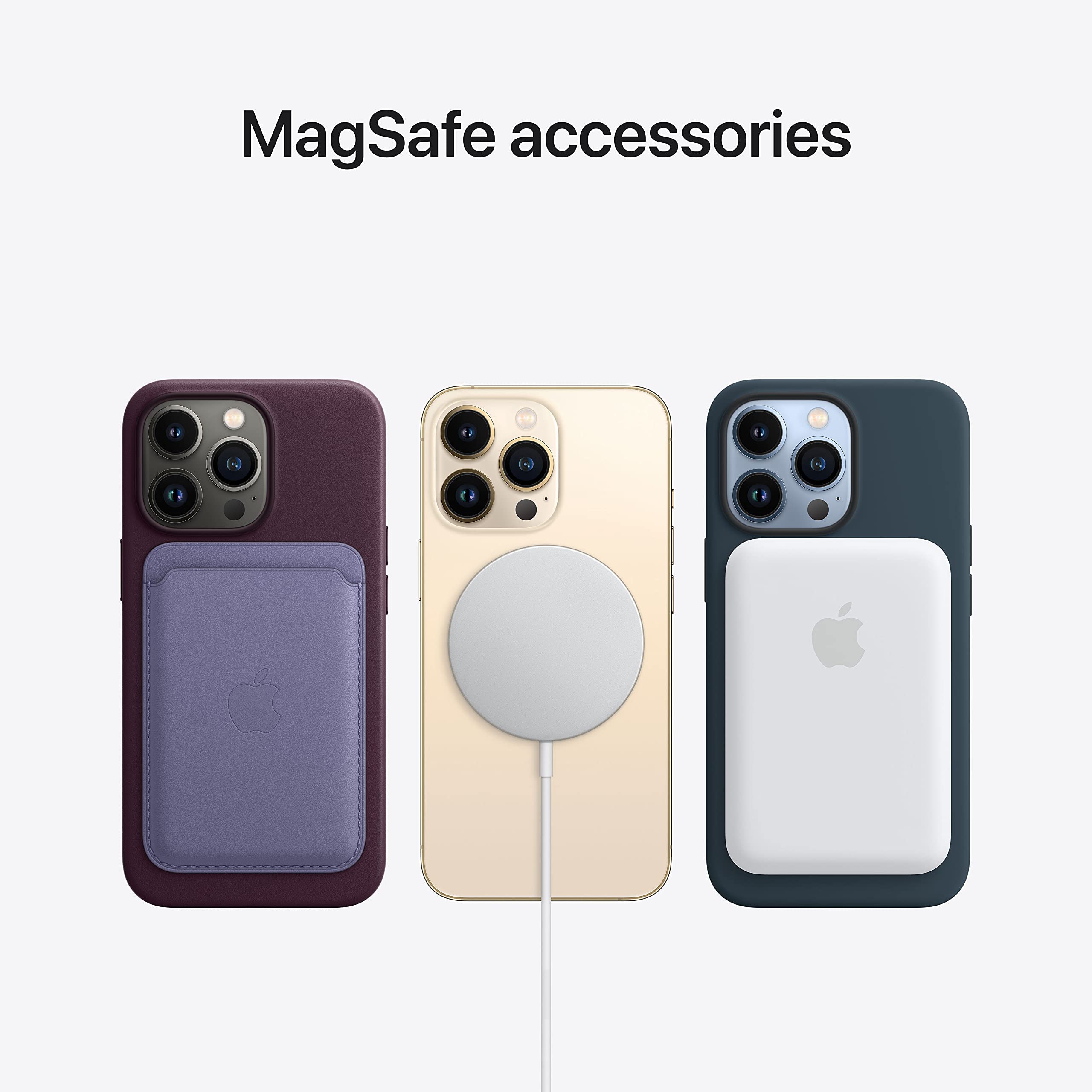 Apple iPhone 13 Pro Max, 128 Go - Argent (Reconditionné)