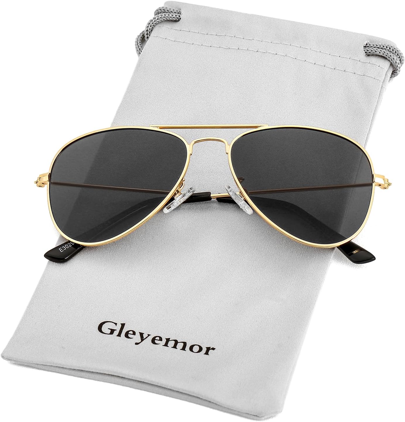Kids Polarized Aviator Sunglasses for Little Girls Boys Juniors Teenagers, Two Sizes 50MM 52MM