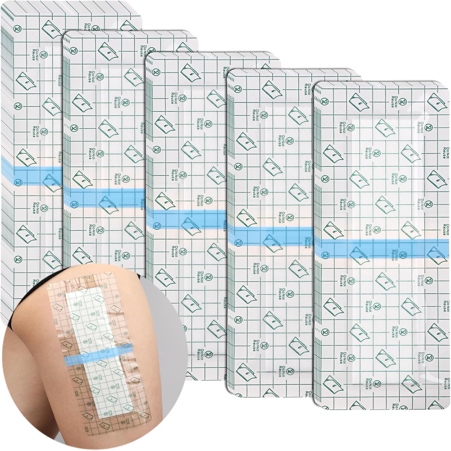 Waterproof Incision Bandages for Large Wounds Knee Hip