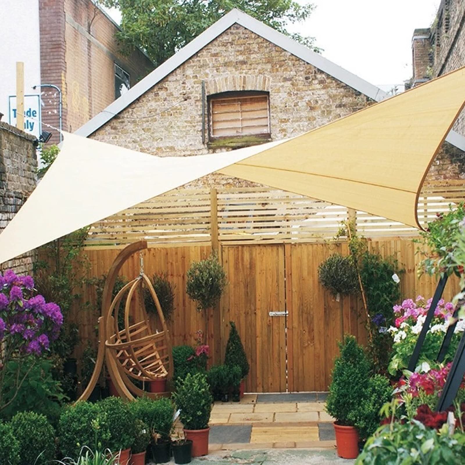 Vela Ombreggiante 3x6 M - Protezione UV 80-95%, Per Giardino, Patio, Piscina - Foto 7