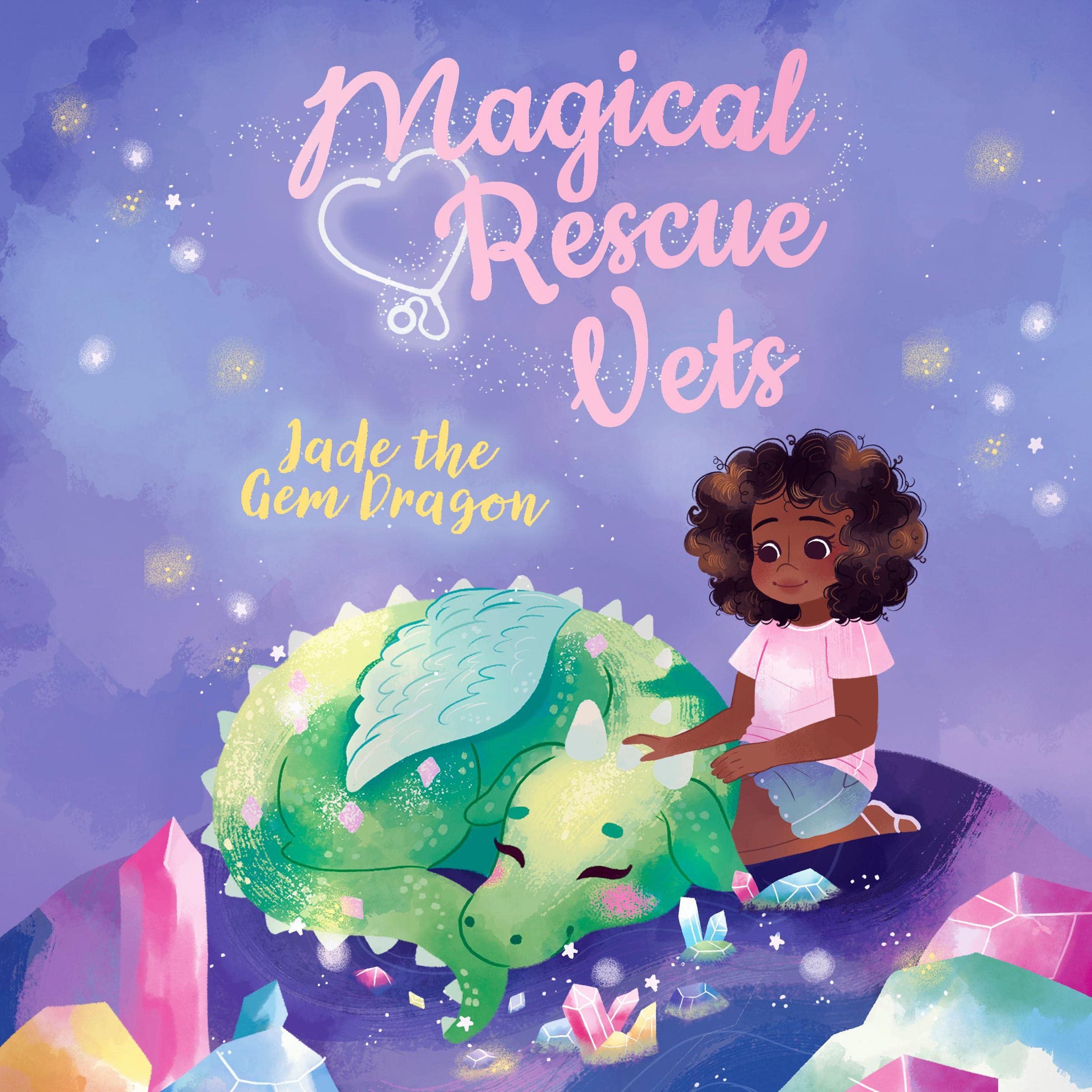 Cover art for Magical Rescue Vets: Jade the Gem Dragon