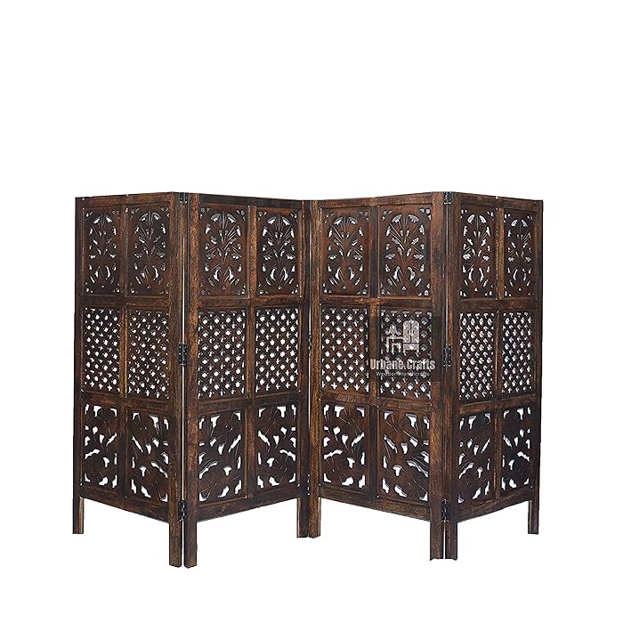 Buy Urbane Crafts Wooden Room Partition/Screen/Room Divider/Room