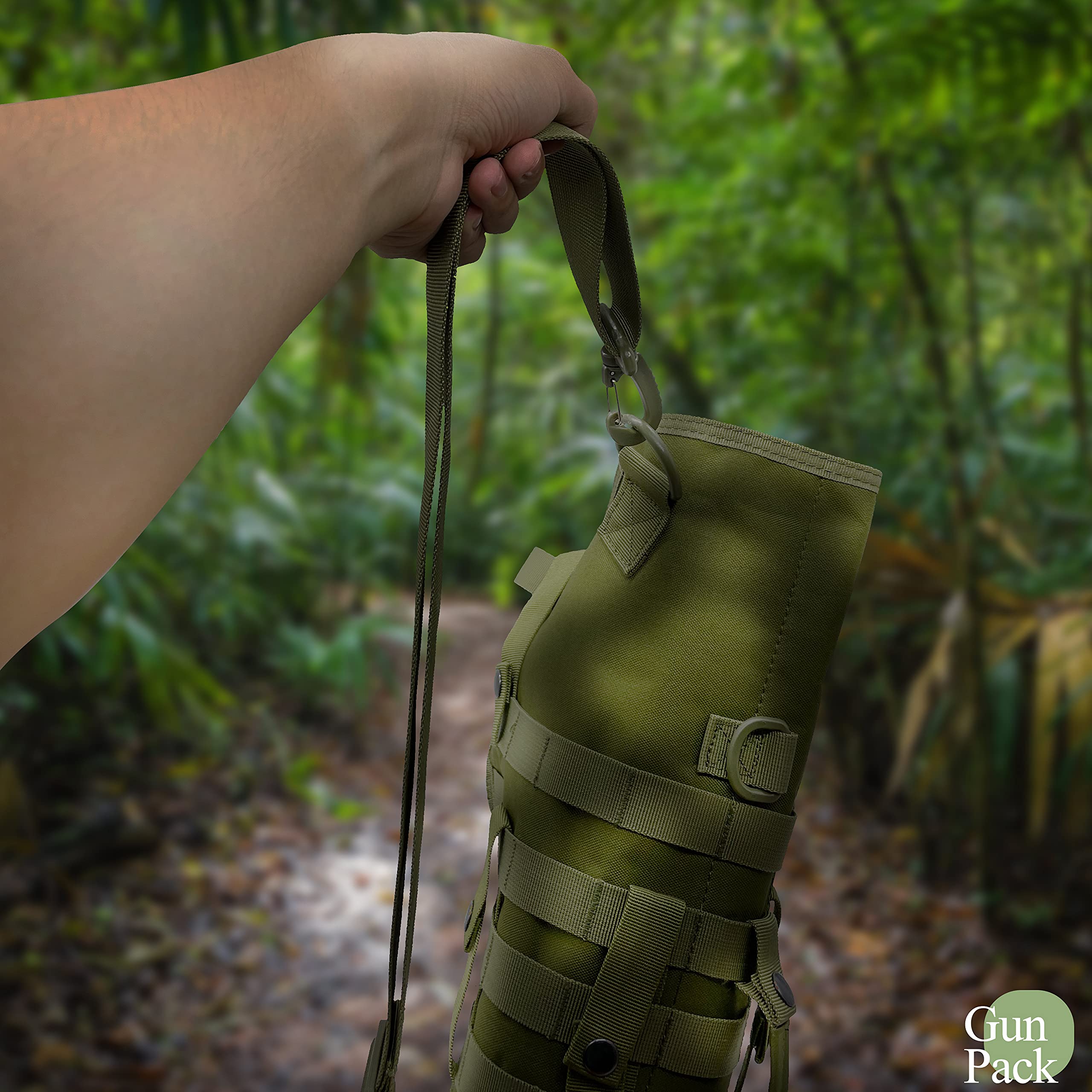 Alephnull Funda Táctica para Fusil y Pistola Caza al Aire Libre