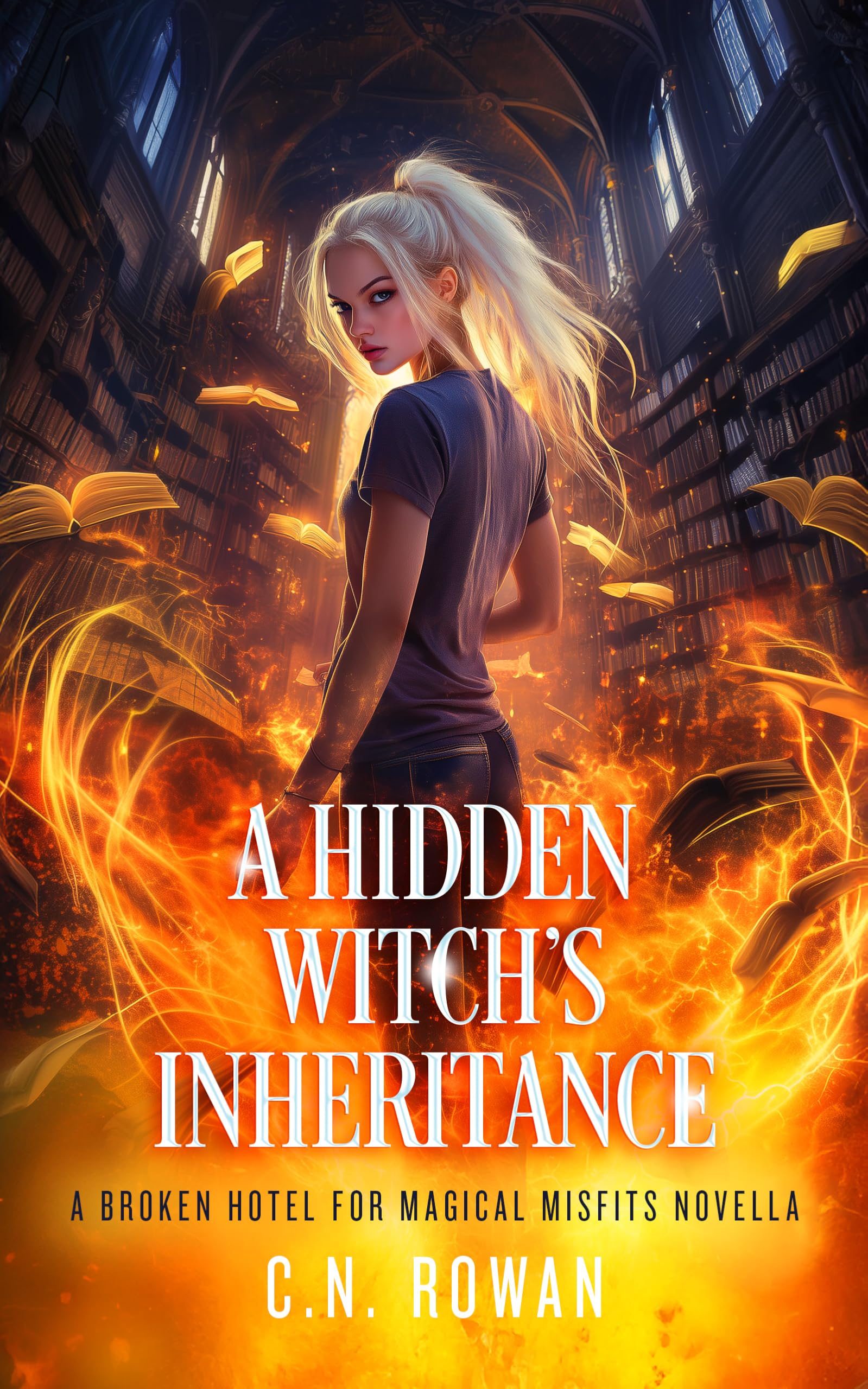 Cover of A Hidden Witch's Inheritance