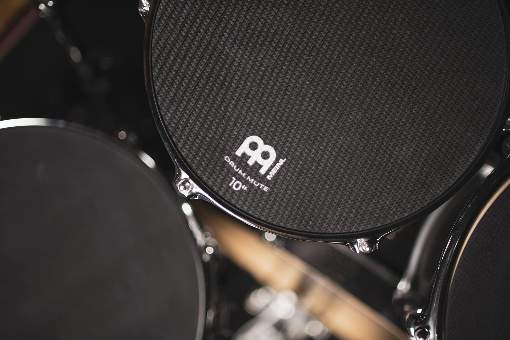 Meinl Percussion - Sordina Tamburo 10" per esercitazione silenziosa, morbida gomma – inumidire il suono e il gioco per ore (MDM-10)