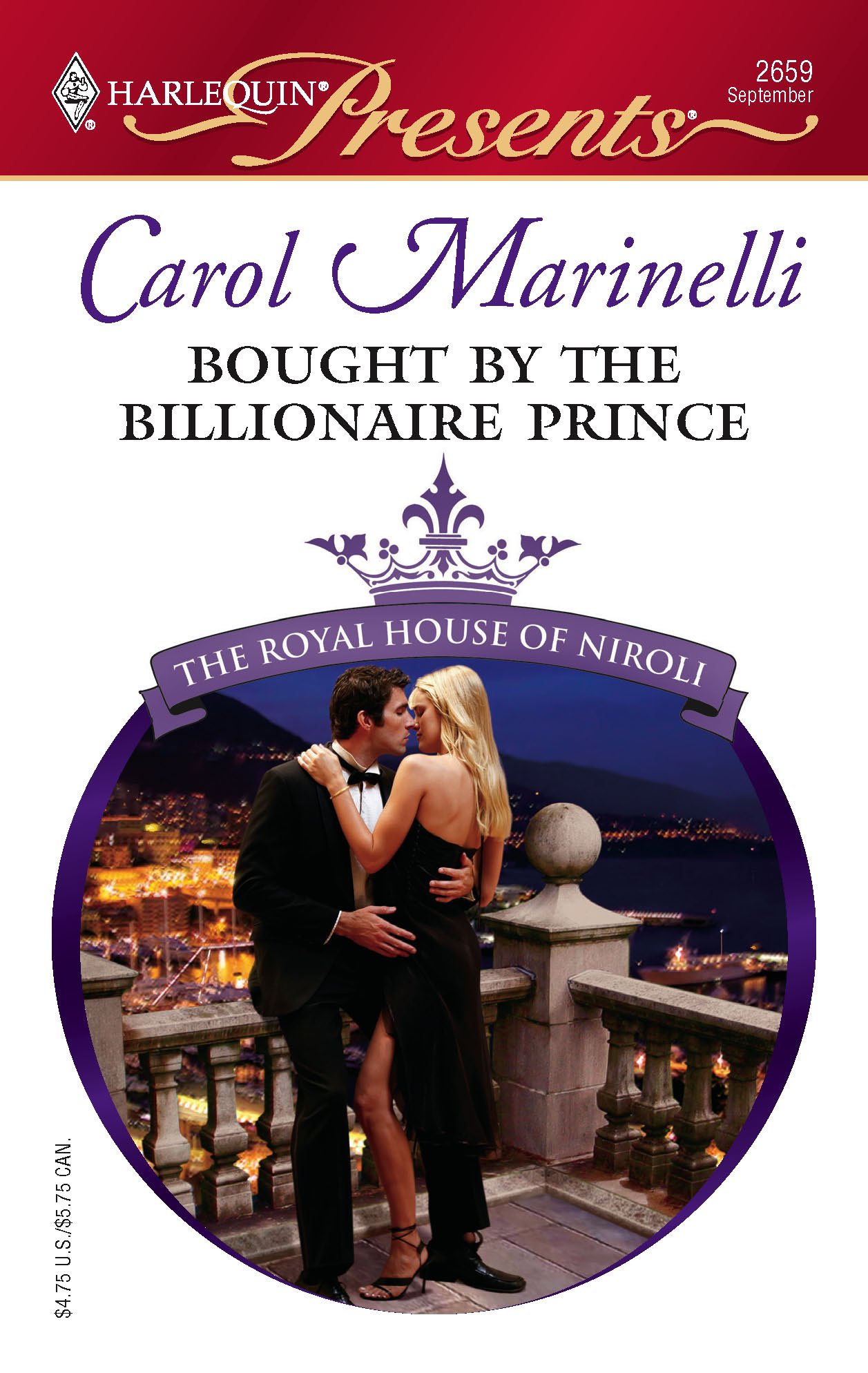 Bought by the Billionaire Prince Marinelli, Carol