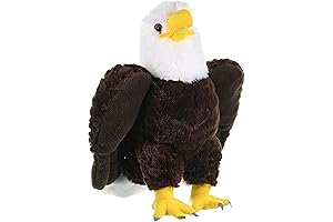 Wild Republic Bald Eagle Plush: The Perfect Cuddle Companion for Nature Enthusiasts