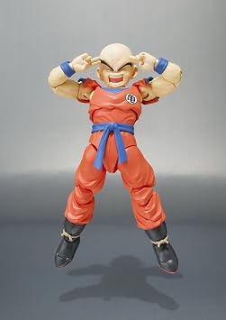 TAMASHII NATIONS Bandai SHFiguarts Krillin Dragonball Z Action Figure