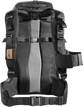 Tasmanian Tiger Modular Camera Pack 30 L Backpack with Adjustable Dividers Tripod Storage Rain Cover MOLLE Panels, Black