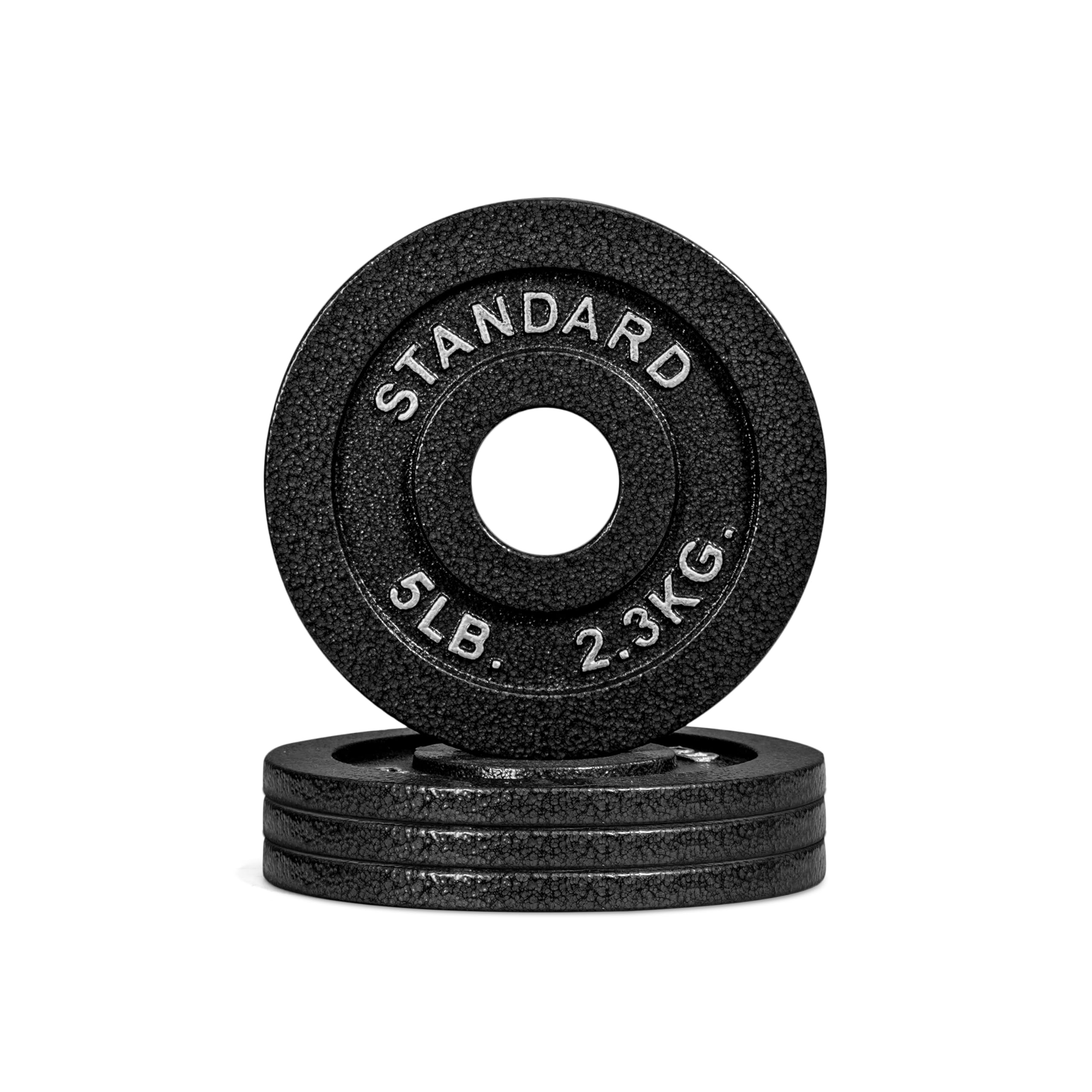 Photo 1 of (PACK OF 3)CAP Barbell 2-Inch Olympic Grip Plate, 5-Pounds