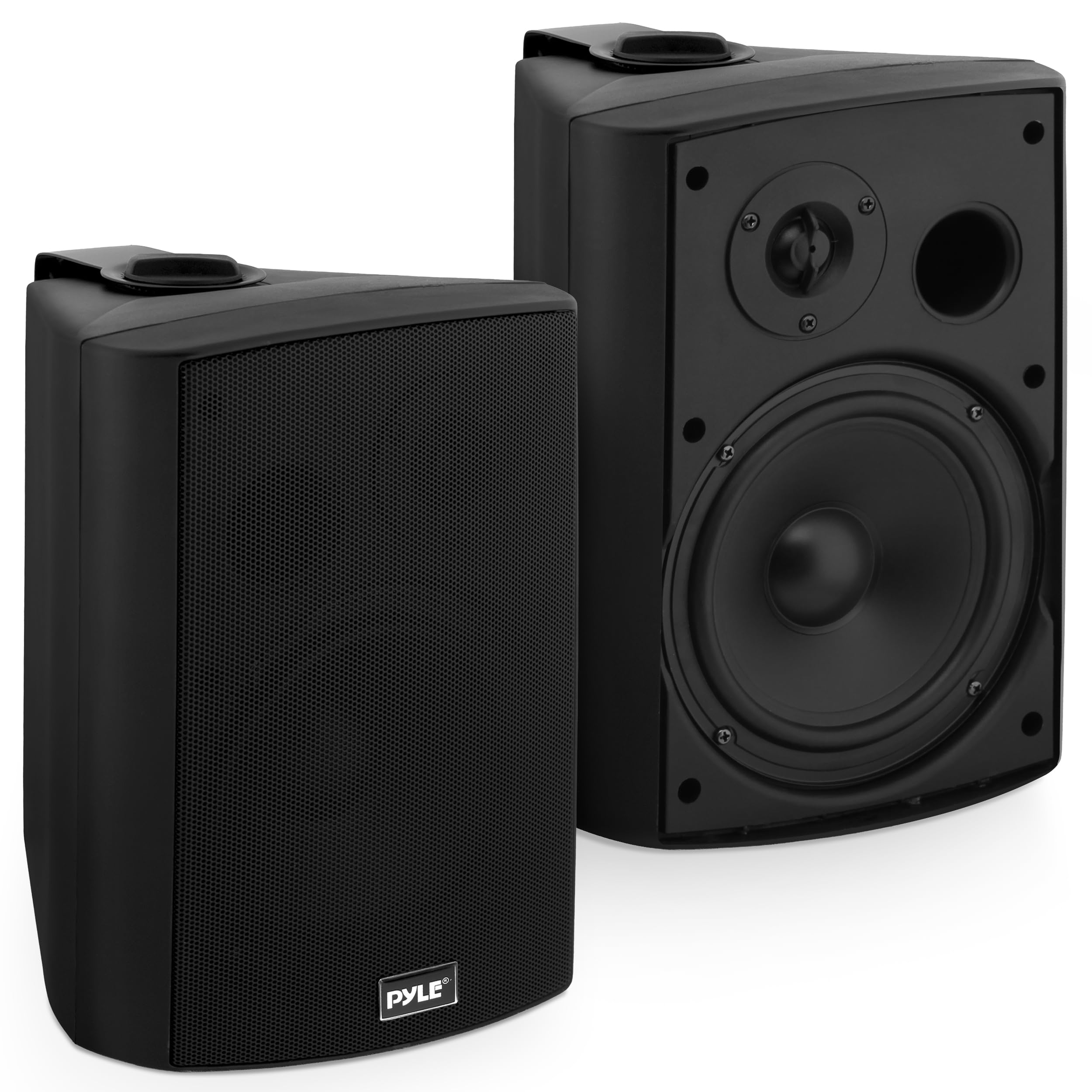 Pyle 6.5-Inch Wall Mount Waterproof Bluetooth Speaker System