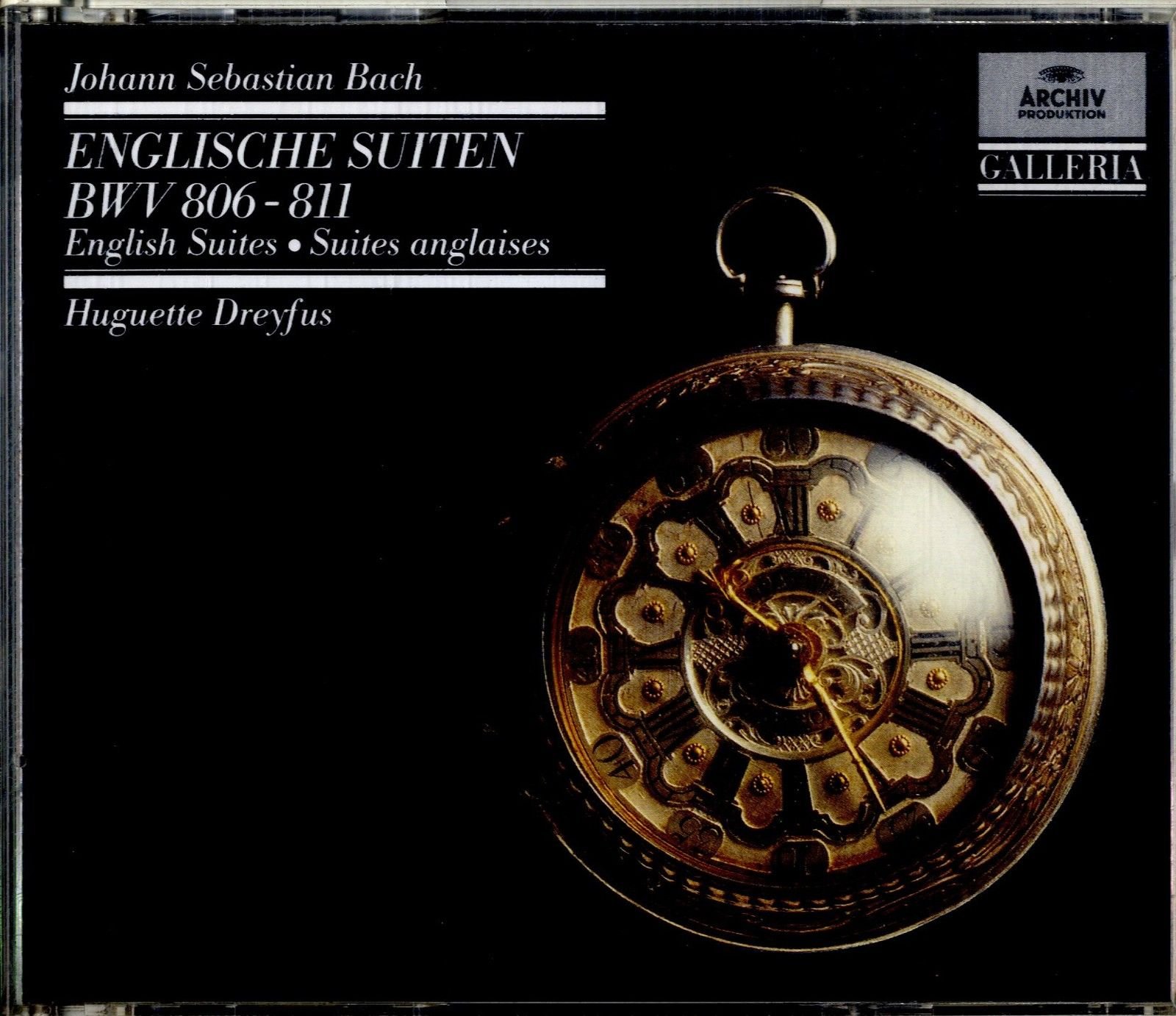 English Suites [Audio CD] Bach and Breyfus, Huguette