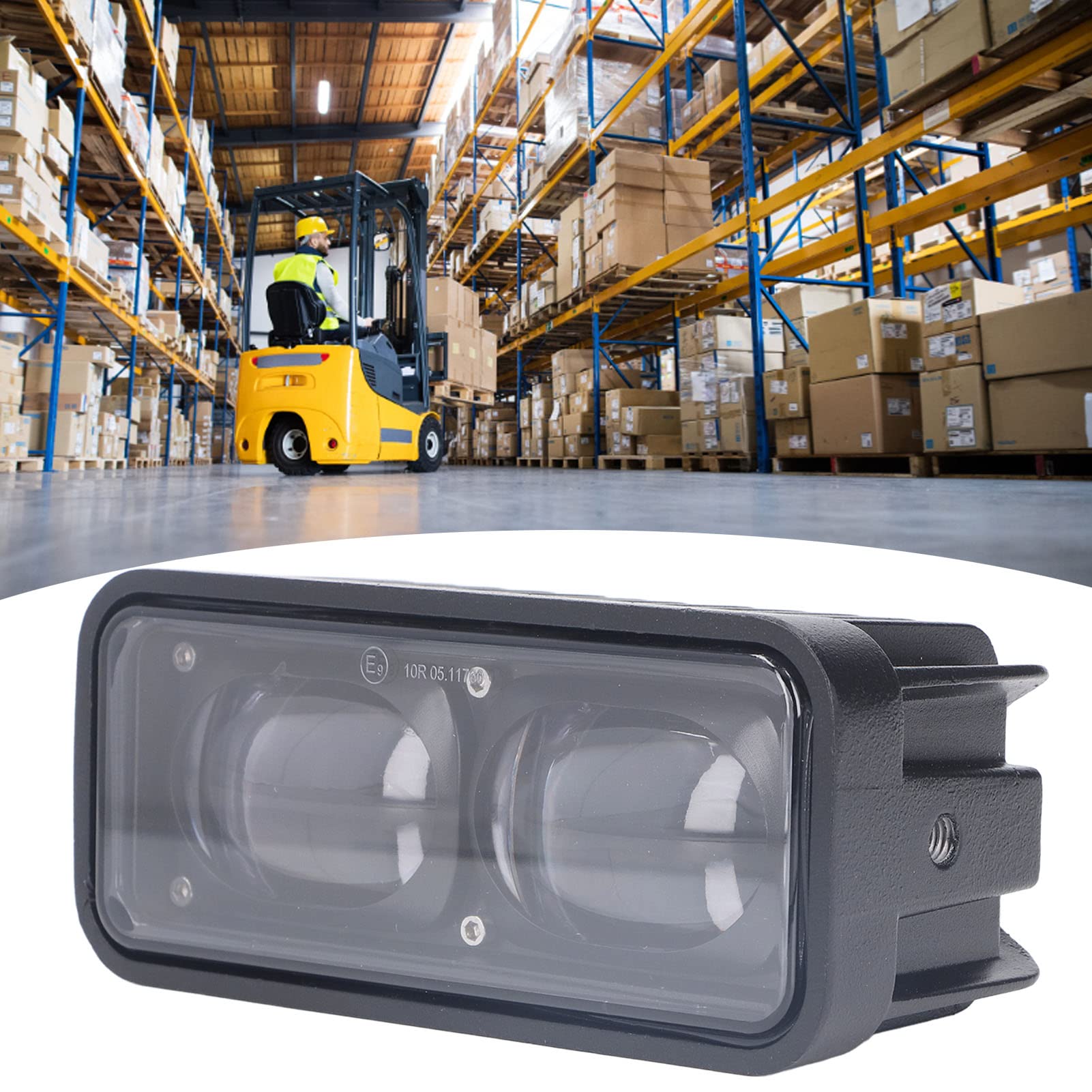 Warehouse Warning Light Yellow Forklift Blue LED Safety Light - Arrow ...