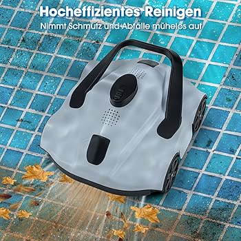 ALEXIASTAM パイソン Amazon.com : Cordless Robotic Pool Cleaner,SYANSPAN Pool