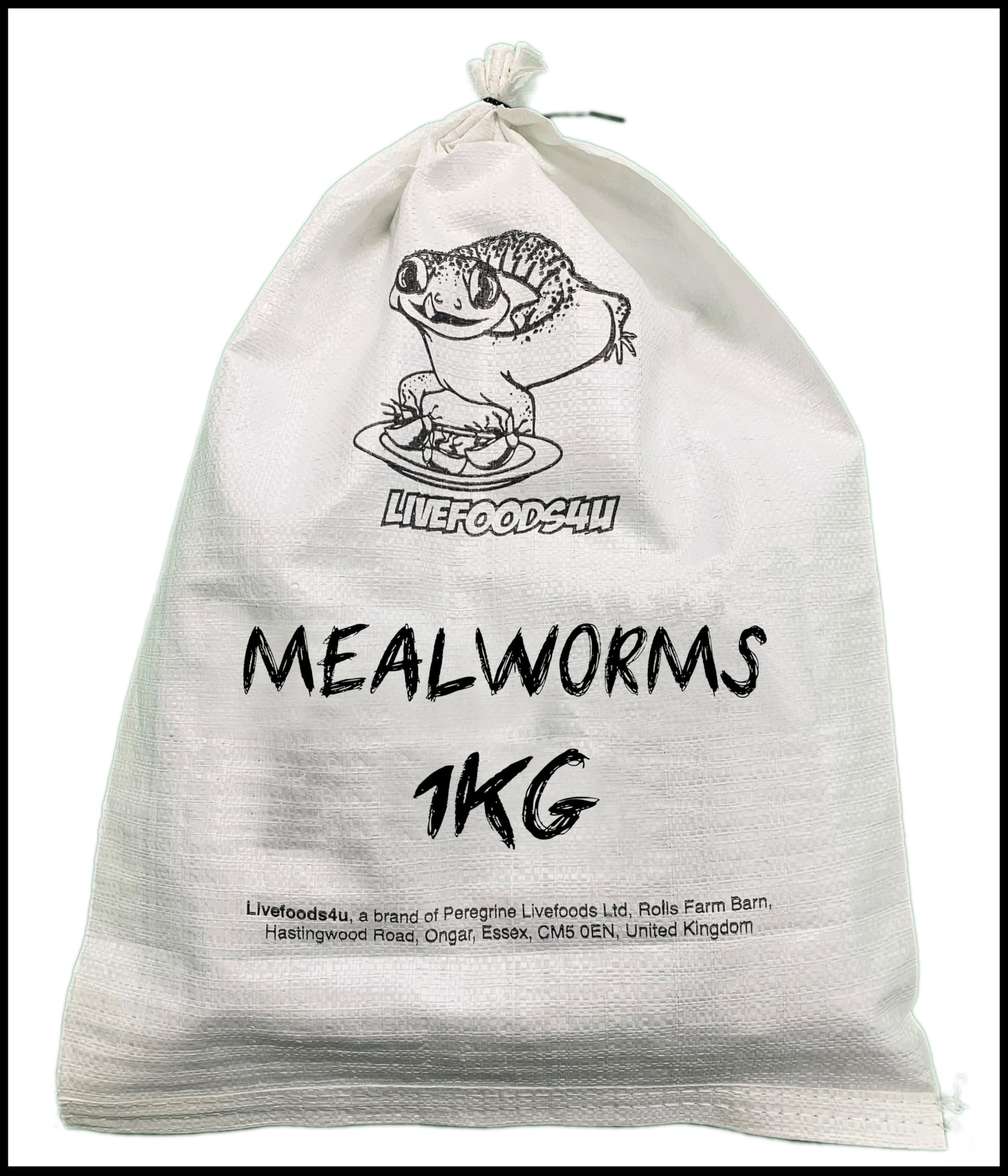 Livefoods4u Live Mealworm 1kg Bulk (2030mm) Live Food for Reptiles