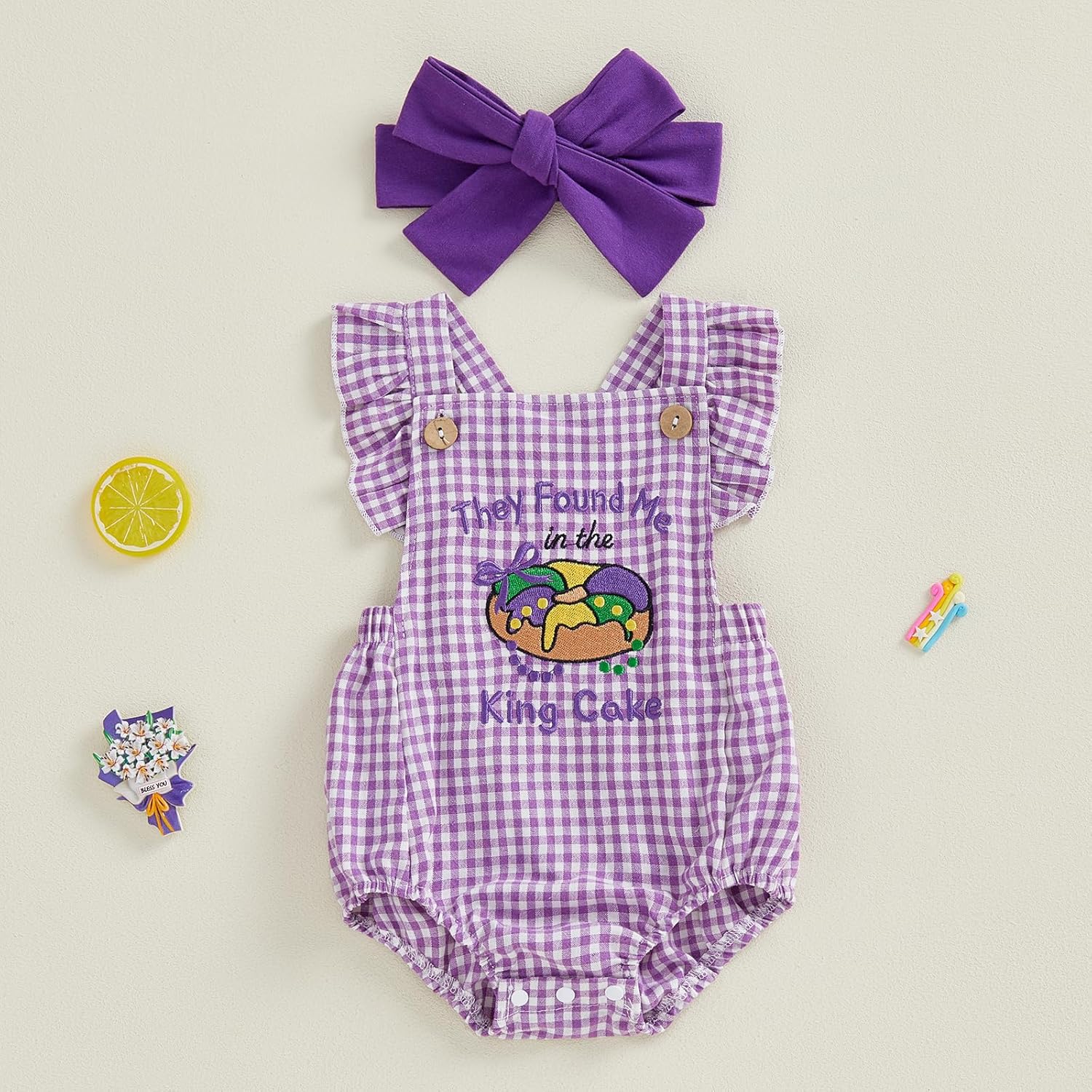 My First St Patricks Day Baby Girl Outfit Clover Romper St Patricks Onesie Jumpsuit Newborn Girl Outfits Clothes - Image 5