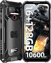 OUKITEL WP23 Pro Téléphone Incassable - 16Go RAM+128Go ROM/TF 1To, Batterie 10600mAh, Écran 6.52" HD+ Android 13 Smartphone Débloqué, Caméra 13MP, Telephone Portable Antichoc Dual SIM 4G/NFC/GPS-Noir
