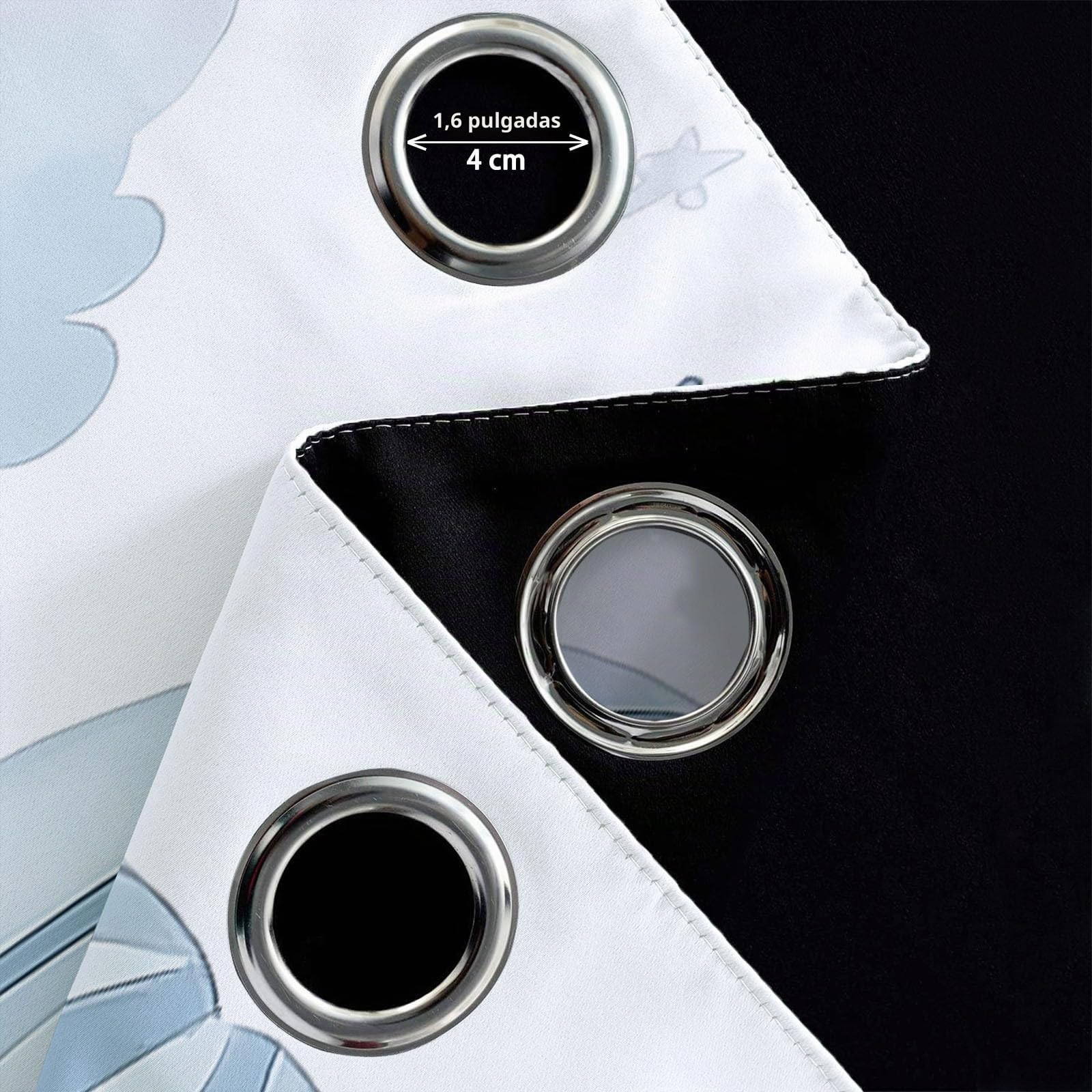 Cortinas Opacas 2 Piezas Pintura Acuarela Globo Aerostático Nubes Cortinas Salon Cortinas Termicas aislantes Frio y Calor con Ojales para Cocina Habitacion Infantil Dormitorio2x110x215 cm