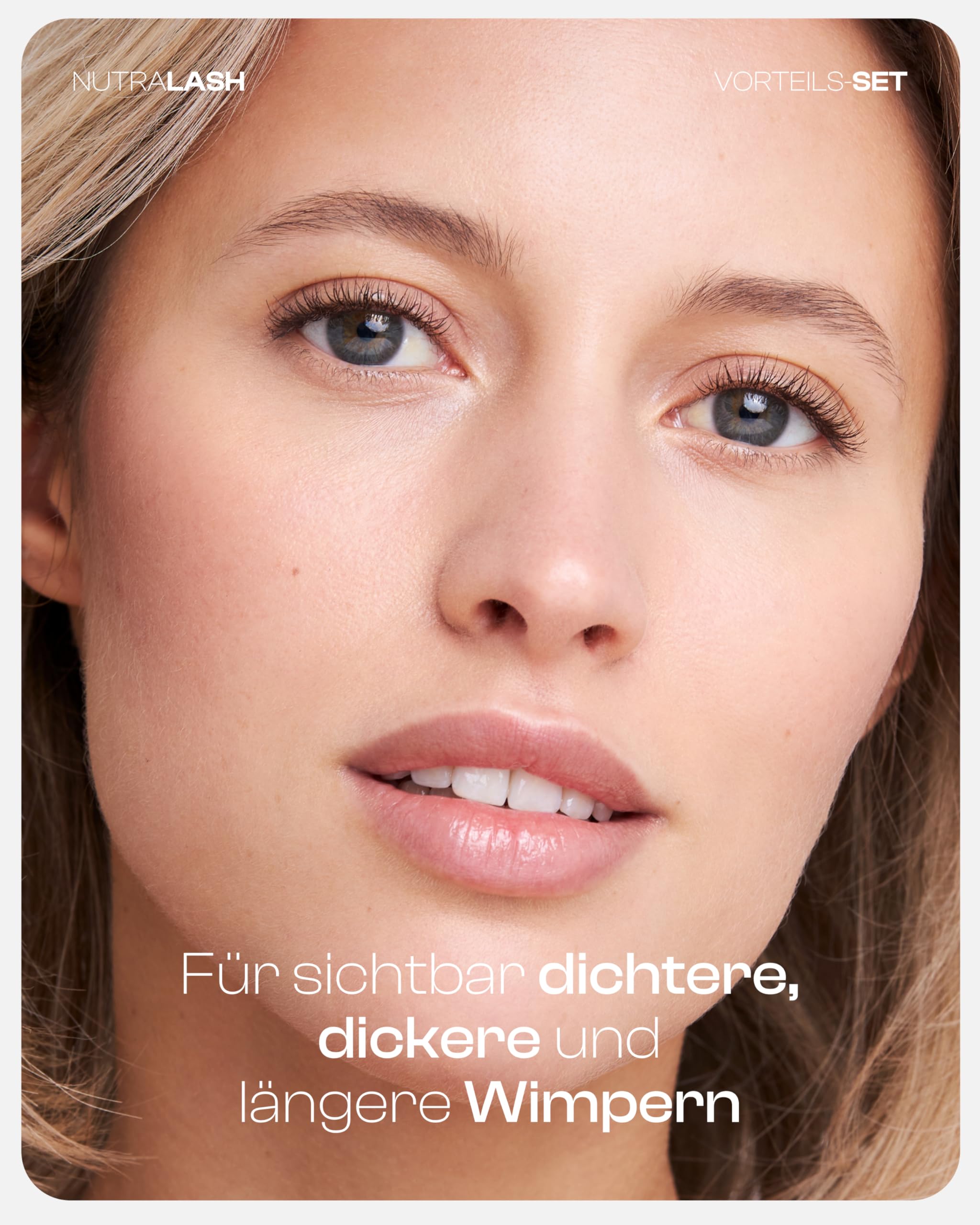 Nutralash – Vorteils-Set Mascara & Eyelash Formula 2.0 I Wimperntusche für maximales Volumen I Serum für Wimpernwachstum I Pflegende Wimperntusche mit Hyaluronsäure I 5ml & 1ml