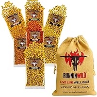 Vista 16 de Granos de maíz salados irresistiblemente crujientes – Bocadillo deliciosamente tostado y salado – Perfecto para el día de juego, fiestas