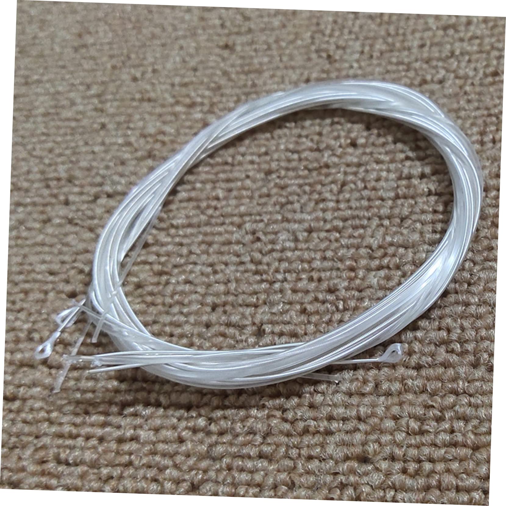 Abaodam 20confezioni Pacchetti Per Chitarra Folk Nylon Set Per Chitarra Rivestimento e Elettroplaccato Accessori Per Musicisti e Appassionati