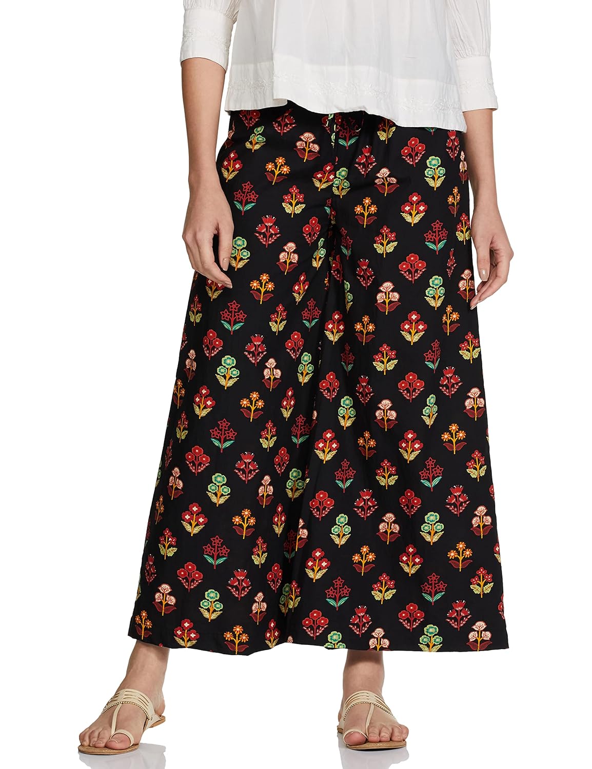 Amazon Brand – Myx Women’s Relaxed Cotton Flared Palazzo offers donot miss