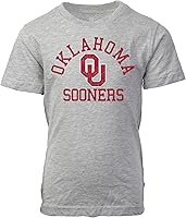 Vista 63 de Wes and Willy Camiseta de algodón orgánico de manga corta para niños de la NCAA