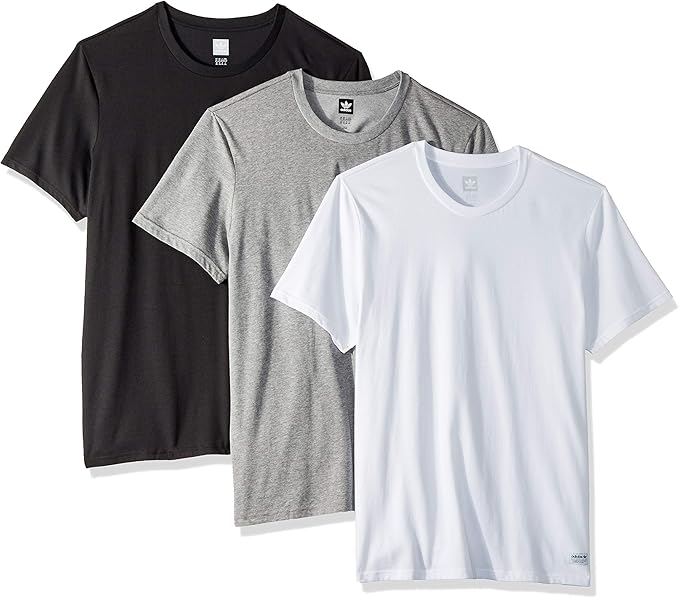 adidas pack of 3 t shirts