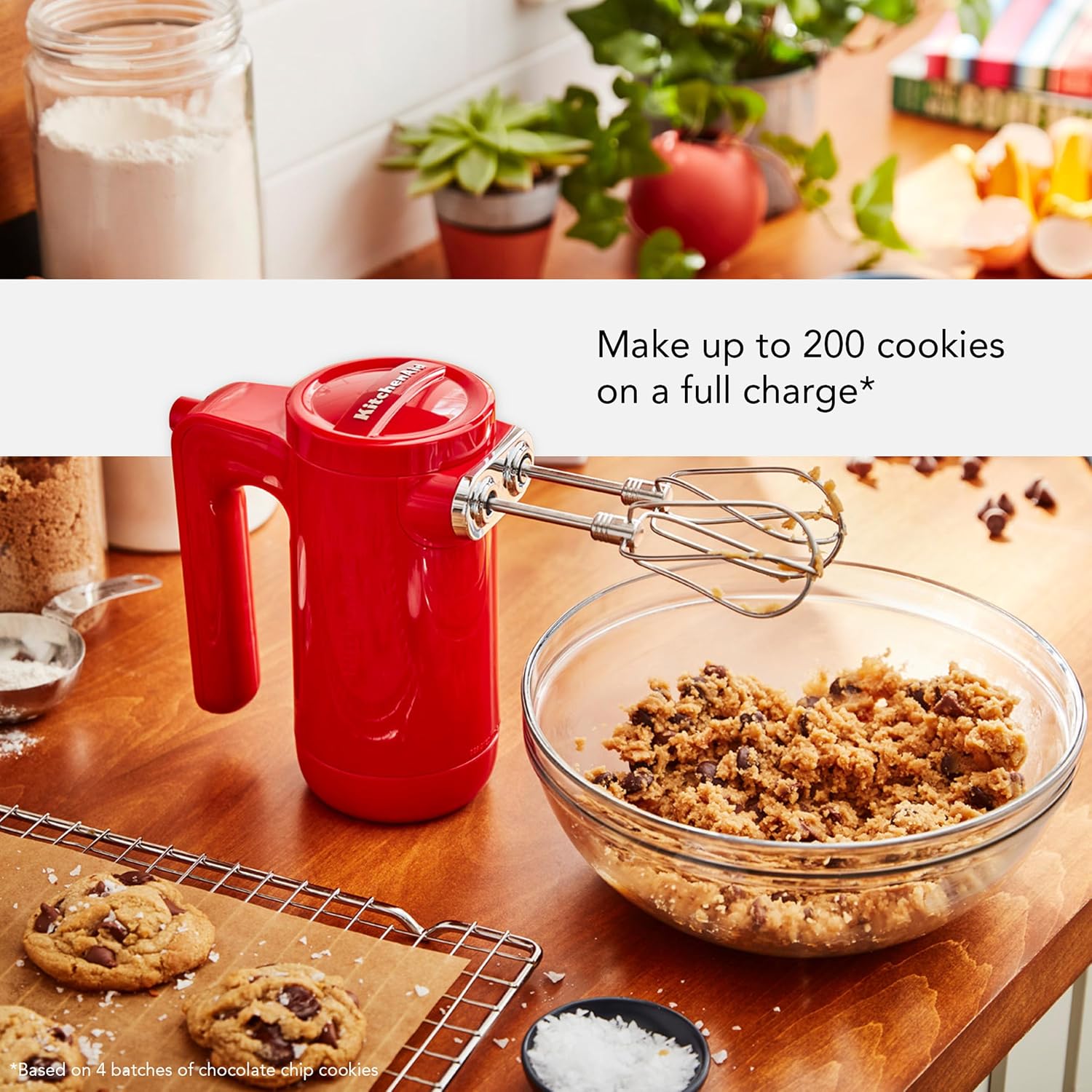 KitchenAid Cordless 7 Speed Hand Mixer - KHMB732PA