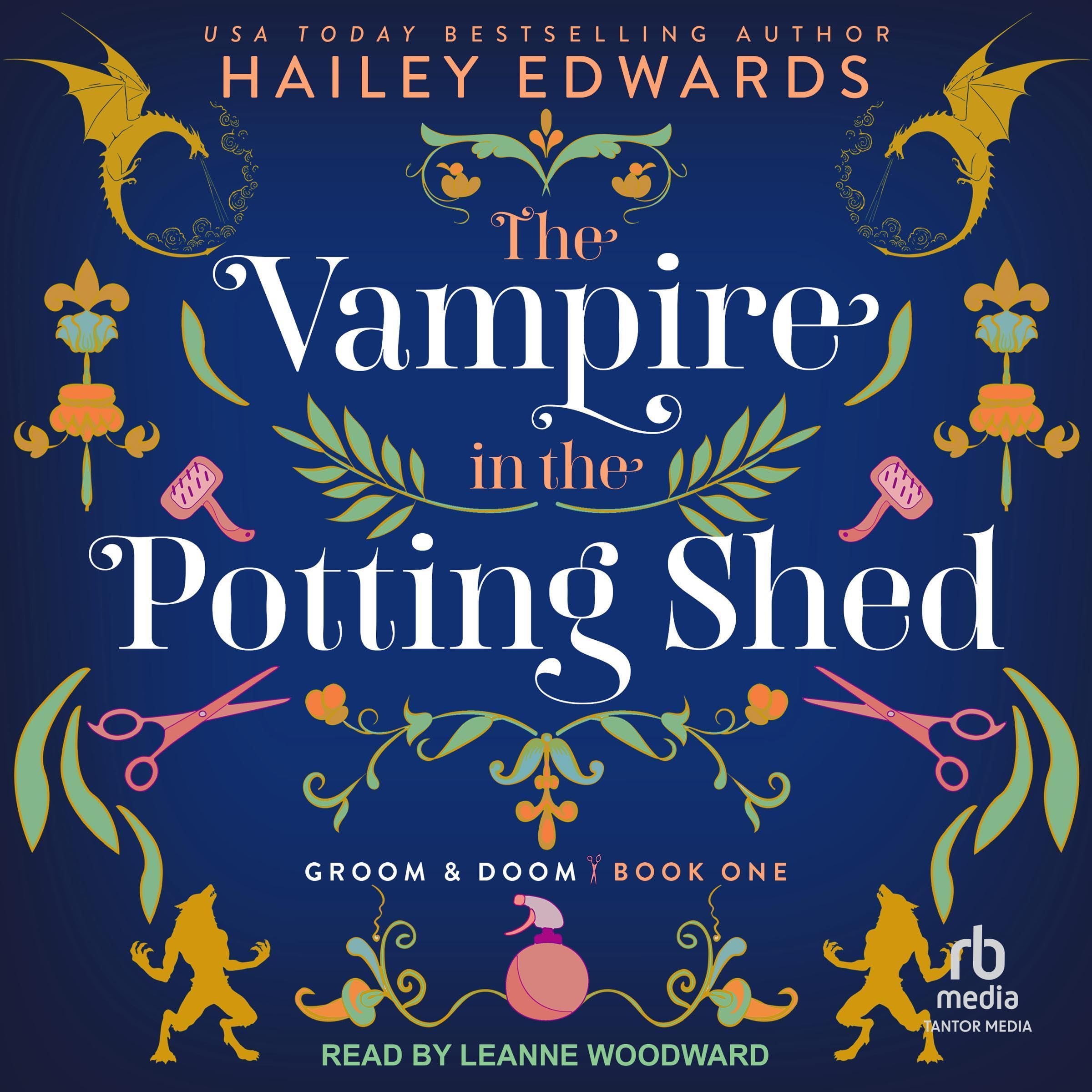 Cover art for The Vampire in the Potting Shed