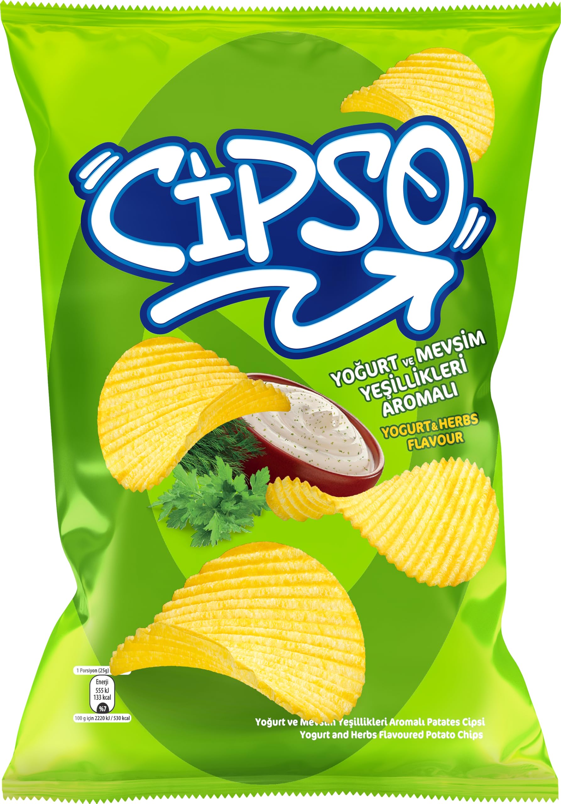 Cipso Tirtirkli Yogurt Parti 160 Gram X 15 Adet