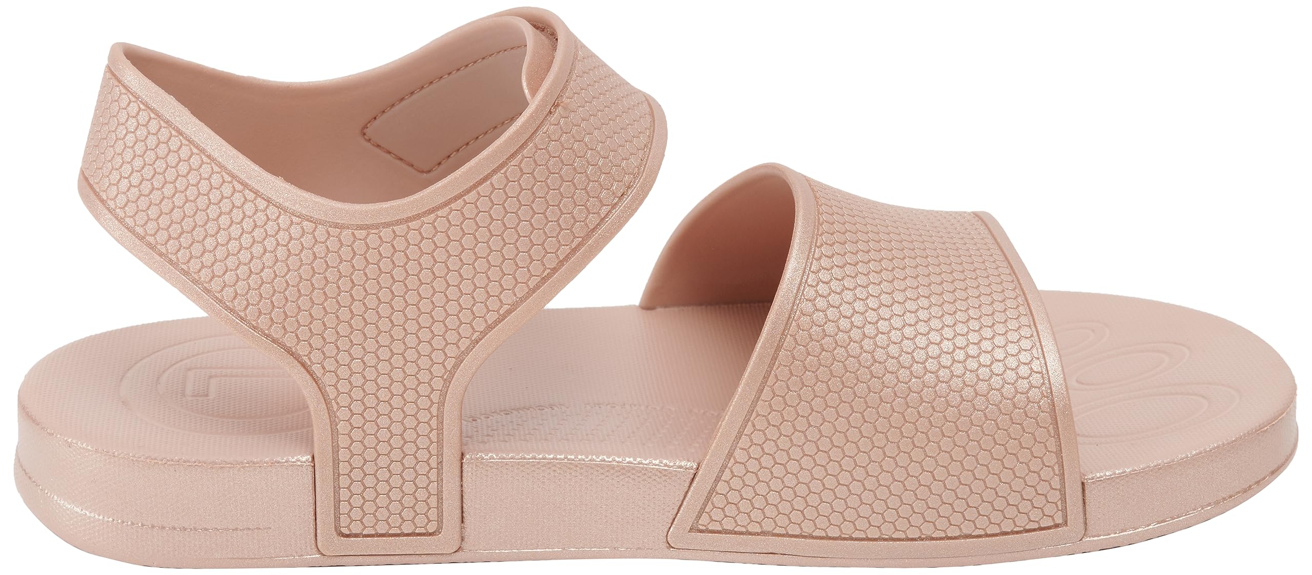 Fitflop Kids Iqushion Pearlised Sandal With Backstrap Chanclas