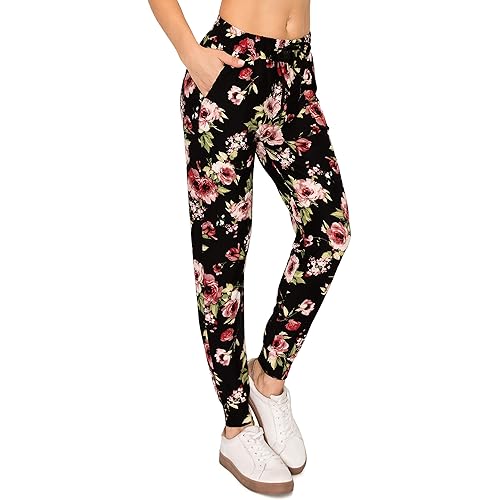 ALWAYS Women's Slimfit Jogger Pants - Buttery Soft Stretch Casual Comfy Athletic Sweatpants with Pockets