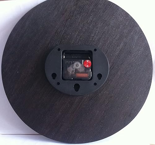 Miniatura 3 de Reloj romántico de rosas, reloj de pared floral campestre de 14 pulgadas, decoración artística de madera sin tictac para decoración del hogar (C-62)