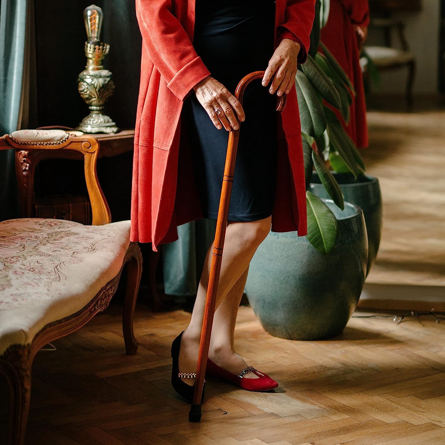 Canne De Marche Luxe Chic - Canne De Marche