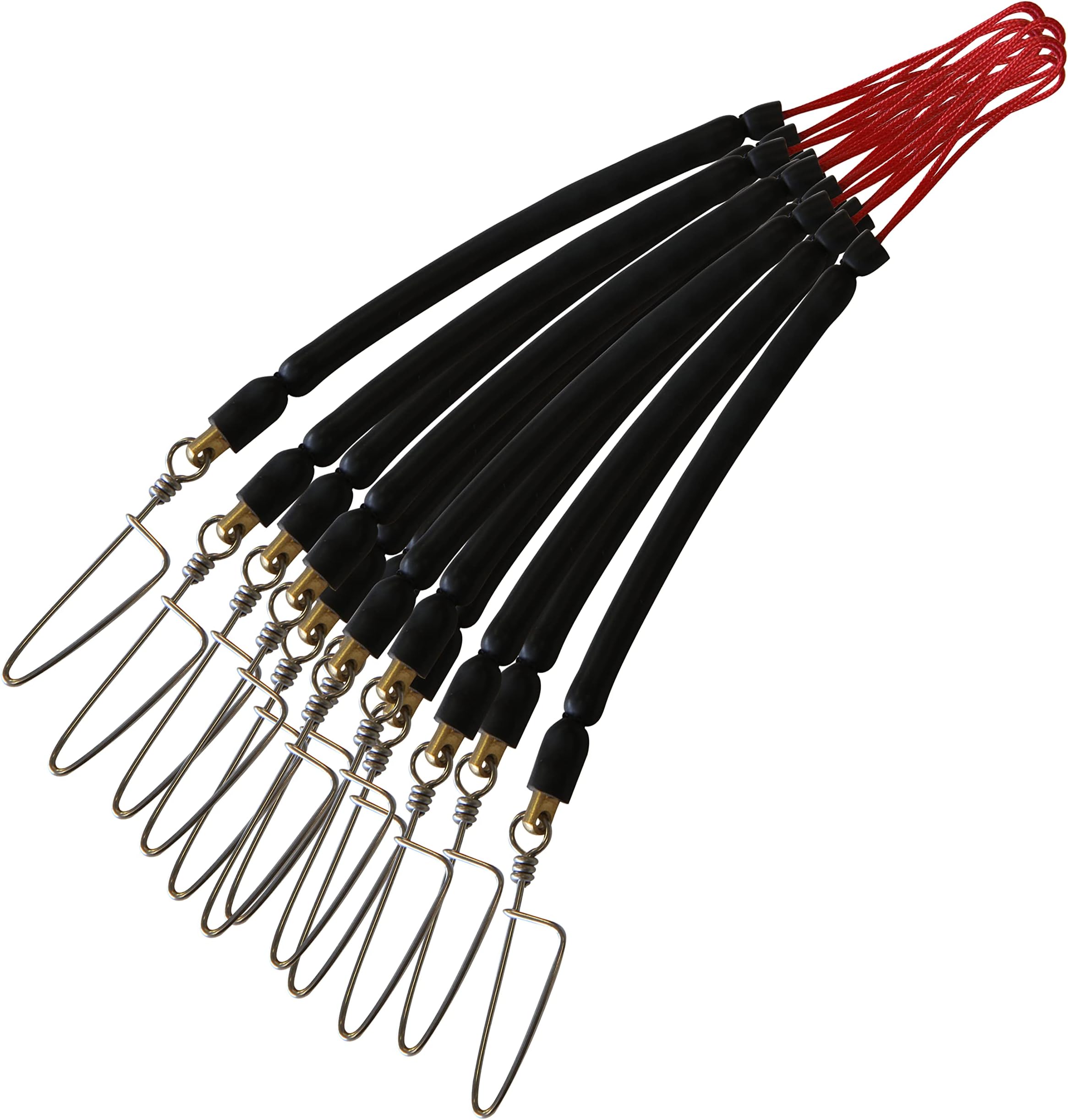 Hammerhead Spearguns Standard Bungees/Shock Cord for Speargun, Black (Pack) (Black, 12/Pack)