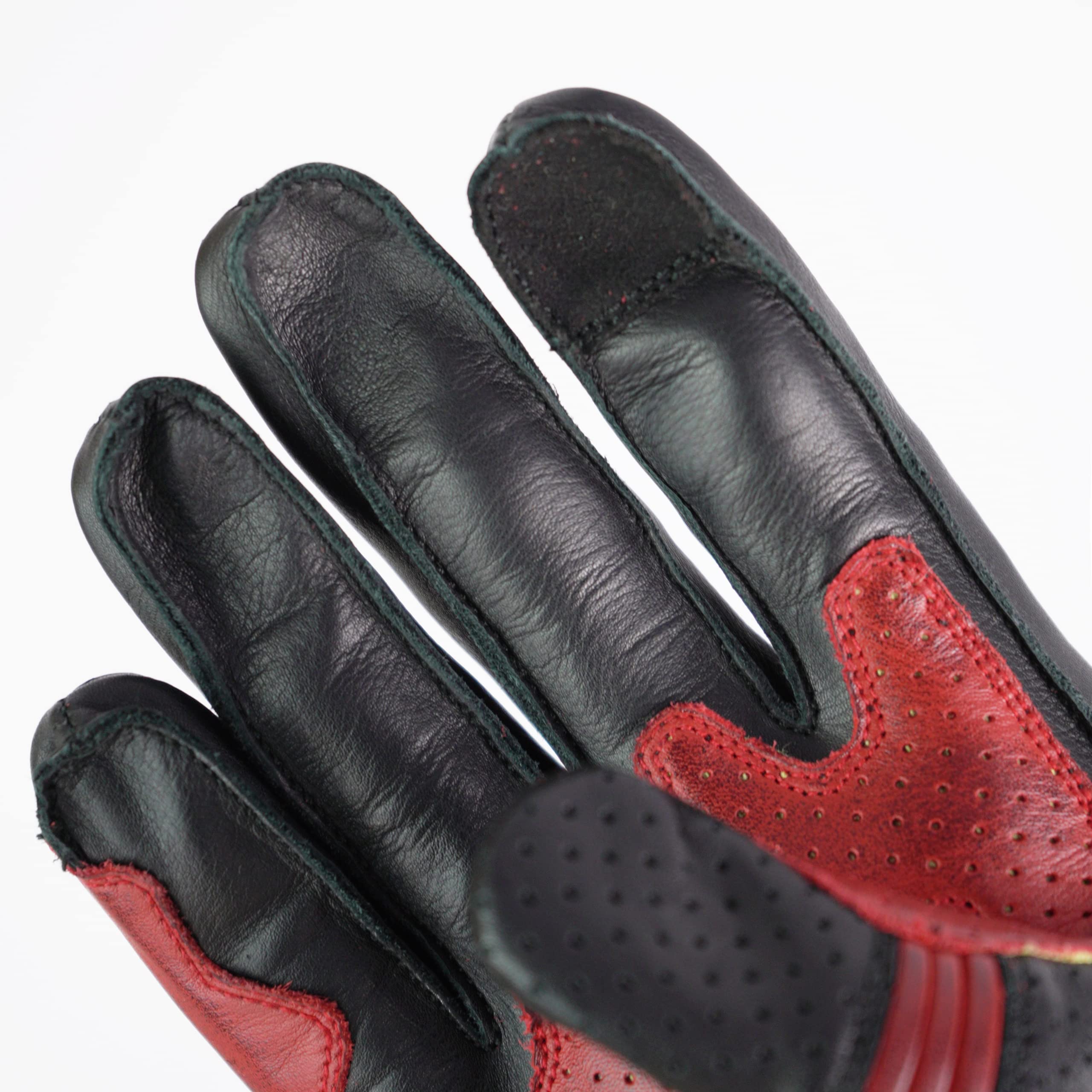 BY CITY | Guantes de Verano para Moto | Guantes de Piel de Chivo | Protecciones Rígidas en Nudillos | Zonas Acolchadas | Refuerzo Antiabrasión en la Palma | Transpirables