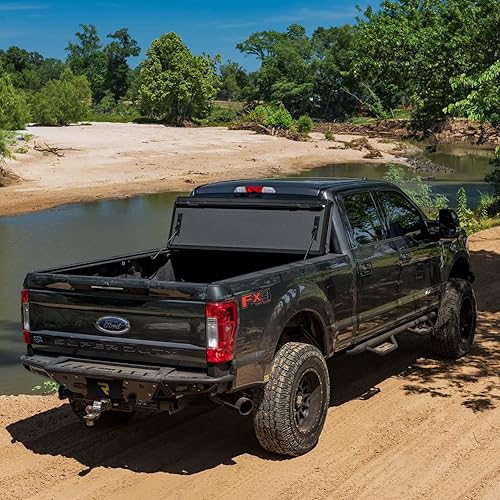 Miniatura 5 de BAK BAKFlip G2 Cubierta tonneau de base de camioneta plegable dura 2005 - 2015 Acabado mate de alta calidad