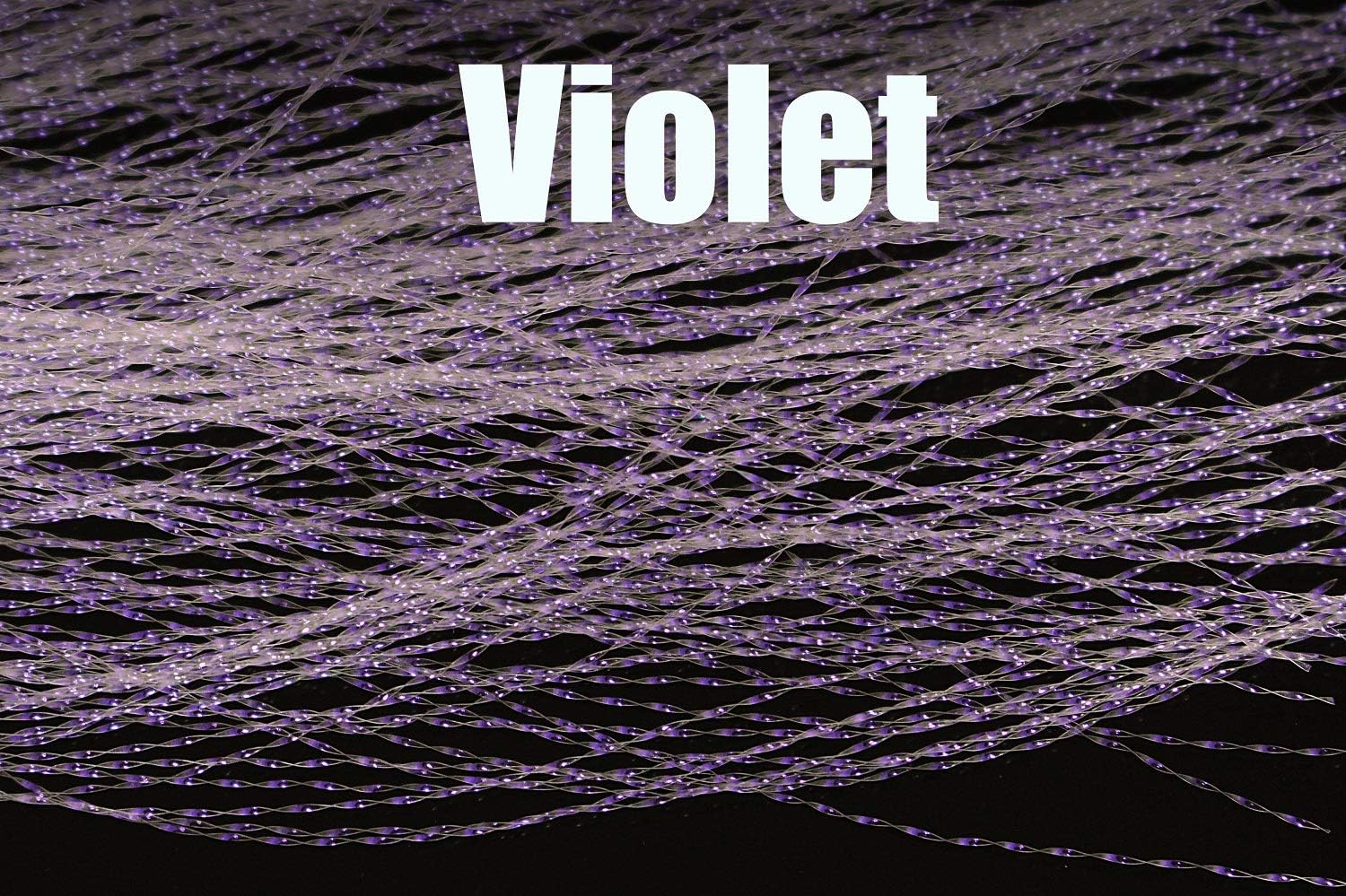Tigofly Crystal Flash Tinsel, 4-Pack (Pearl & Violet), photo 4 of 5