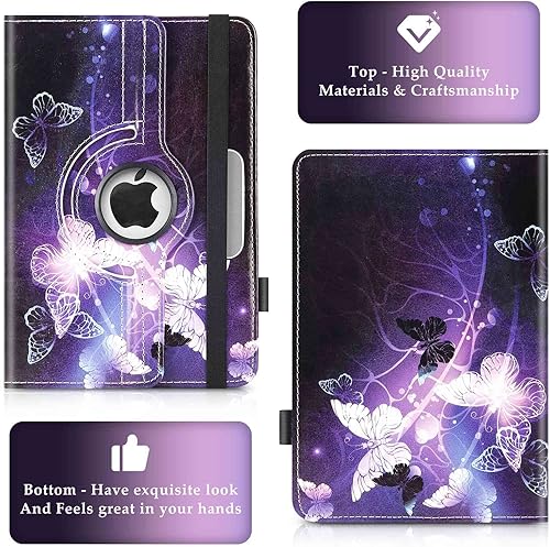 Miniatura 2 de UrbanX Funda universal para tablet de 7 a 8 pulgadas funda protectora para Alcatel Pixi 3 8 LTE 7 de 8 pulgadas con soporte giratorio de 360 grados